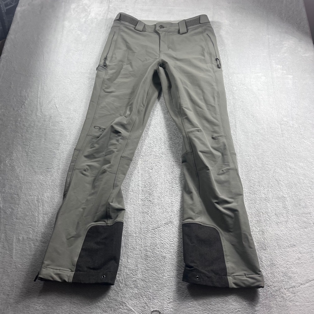 Outdoor Research Womens Cirque Softshell Alpine Climbing Pants Gray Size S S17